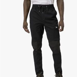 Men's CAT Black Cargo Pants- NWOT